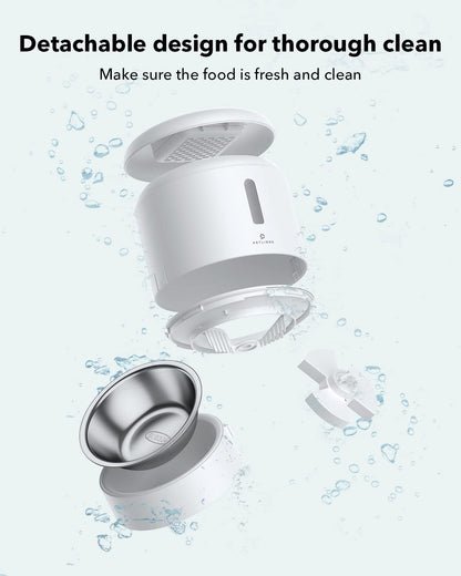 PETLIBRO Automatic Cat Feeder – 3L Programmable Pet Food Dispenser with Airtight Storage, Timed Portion Control, Voice Meal Call & Dual Power Supply, Clog-Free Healthy Feeding for Cats & Small Dogs