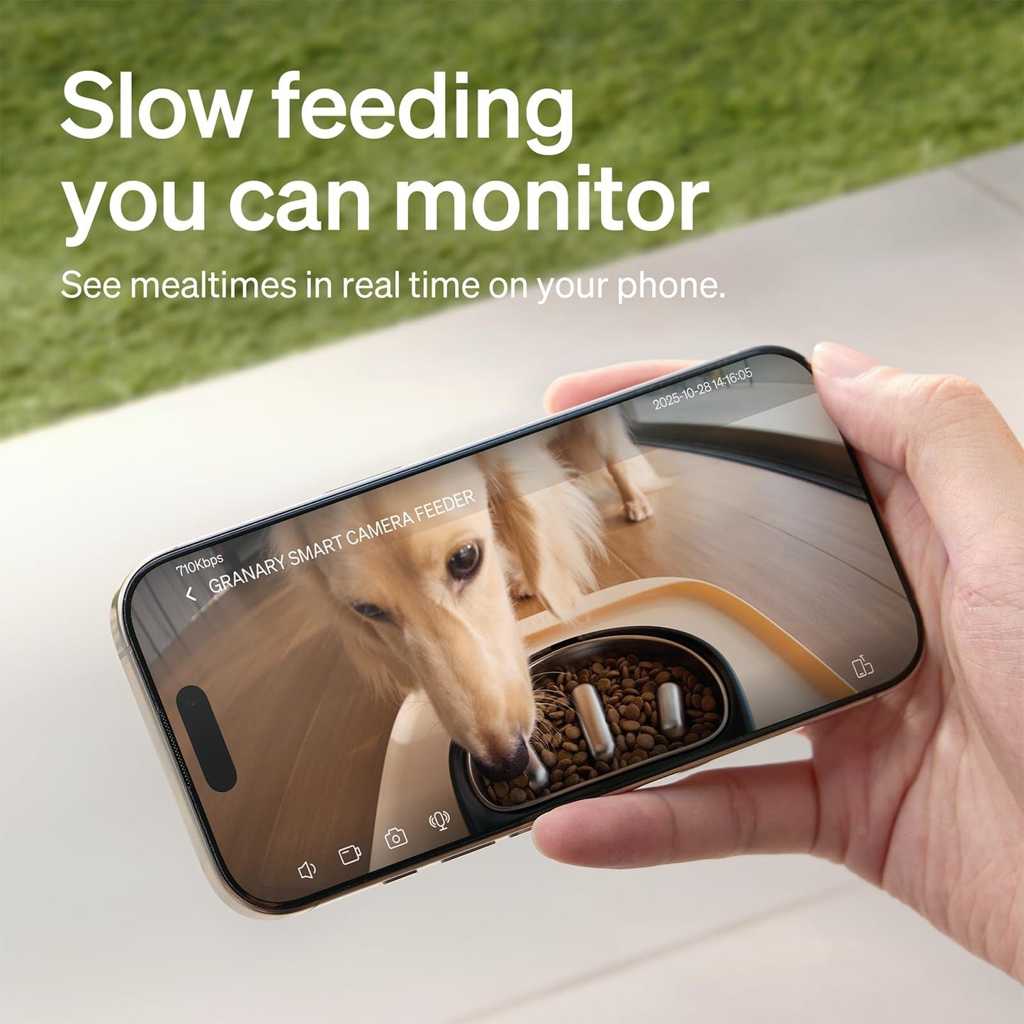 PETLIBRO Automatic Cat Feeder, 5G WiFi Automatic Dog Food Dispenser with Freshness Preservation, 5L Timed Pet Feeder with Low Food Sensor, Up to 10 Meals Per Day, Granary Black
