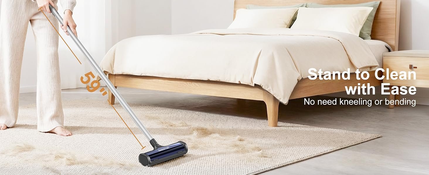 stand to clean with long handle